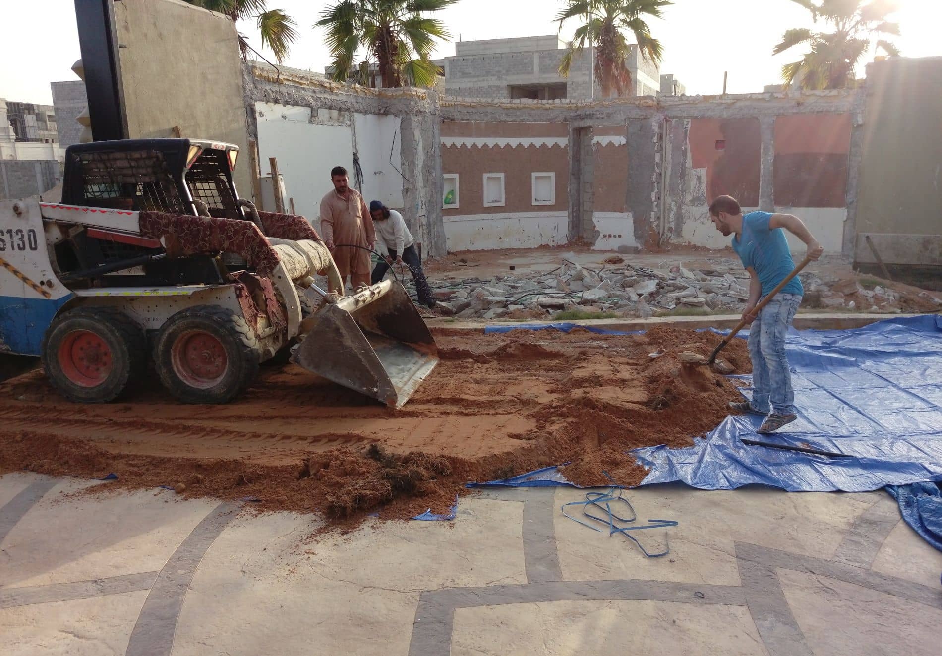 Constructional Works for a Private Palace in Huttin Area, Riyadh - Rawaj Alitaqan Consturcion Company in KSA